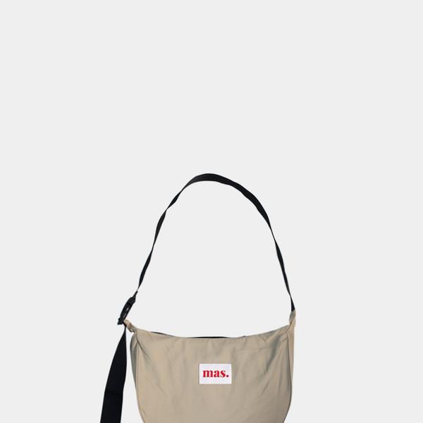 Halfmoon cross bag_Beige