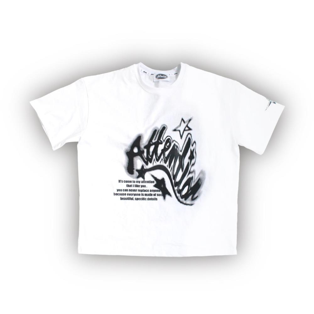Valuable Attention Tee [  White ]