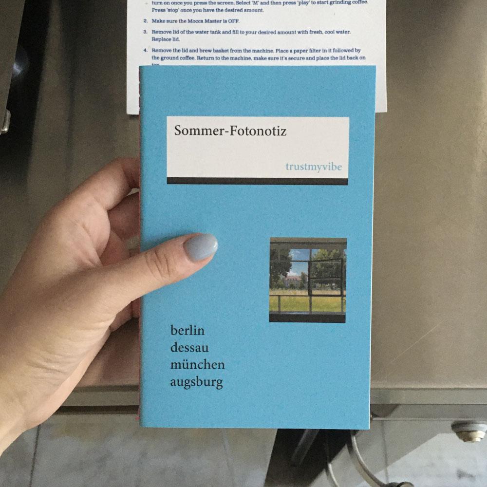 summer photobook note