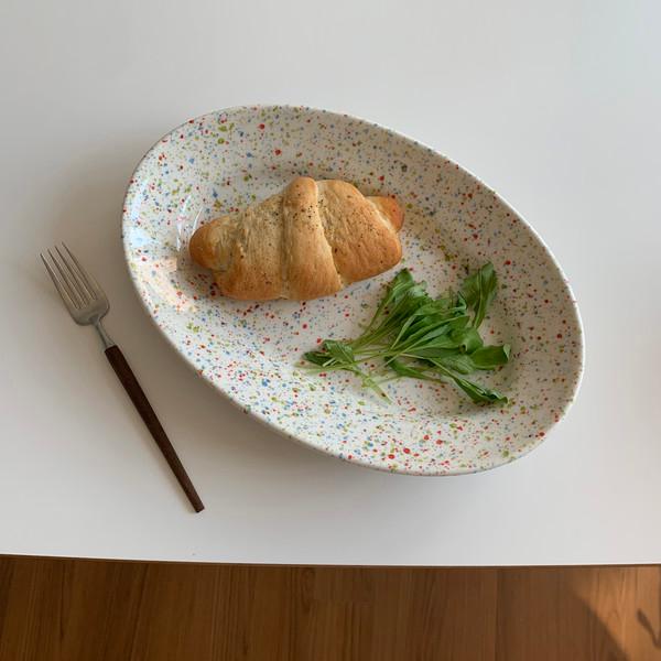 [피클샵] 슬로우 오벌플레이트 (2color)