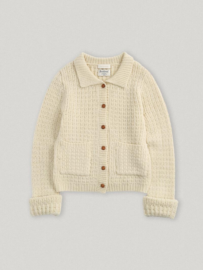 Hannah Collar Knit Cardigan (2nd)