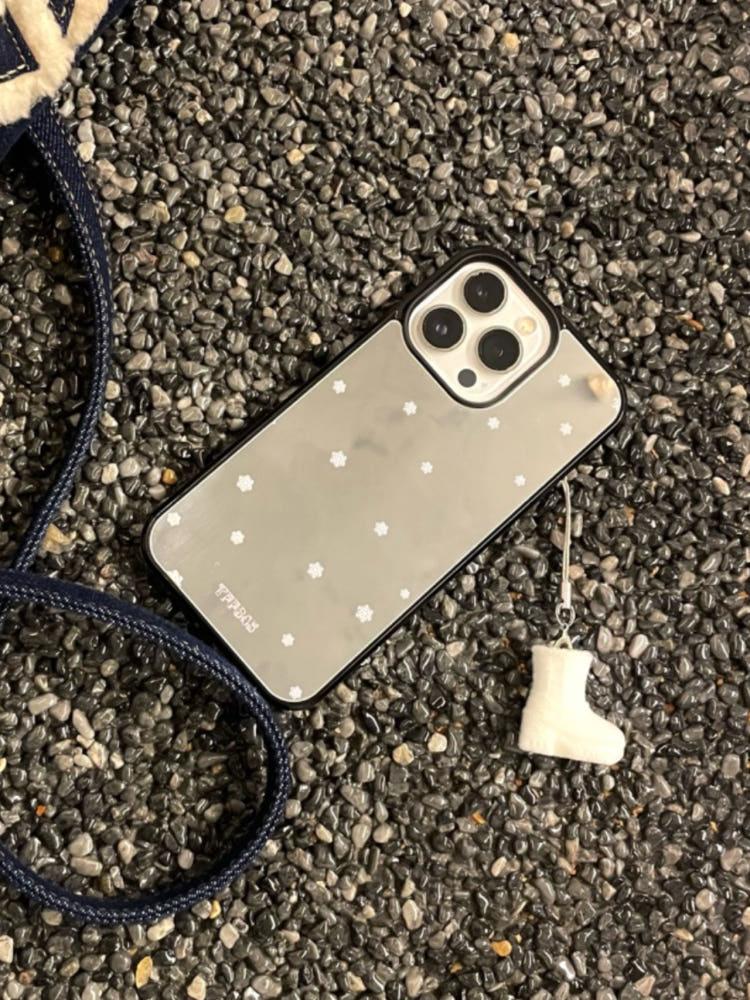 [40% SALE/글라스범퍼/맥세이프 글라스범퍼] SNOW MIRROR 스노우 미러 케이스 / 트리포파이브345