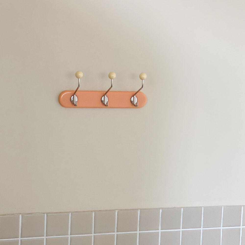 [DDWD]미니 빈티지 코트랙 자석 3구-PINK