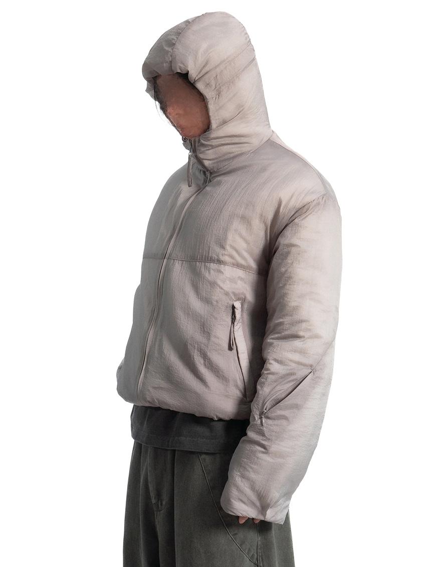kar light hood puffer jacket (2c)