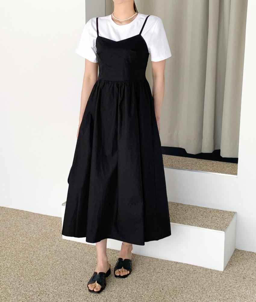 [엔드에이/무배] 루이 나시 뷔스티에 원피스(끈조절가능)