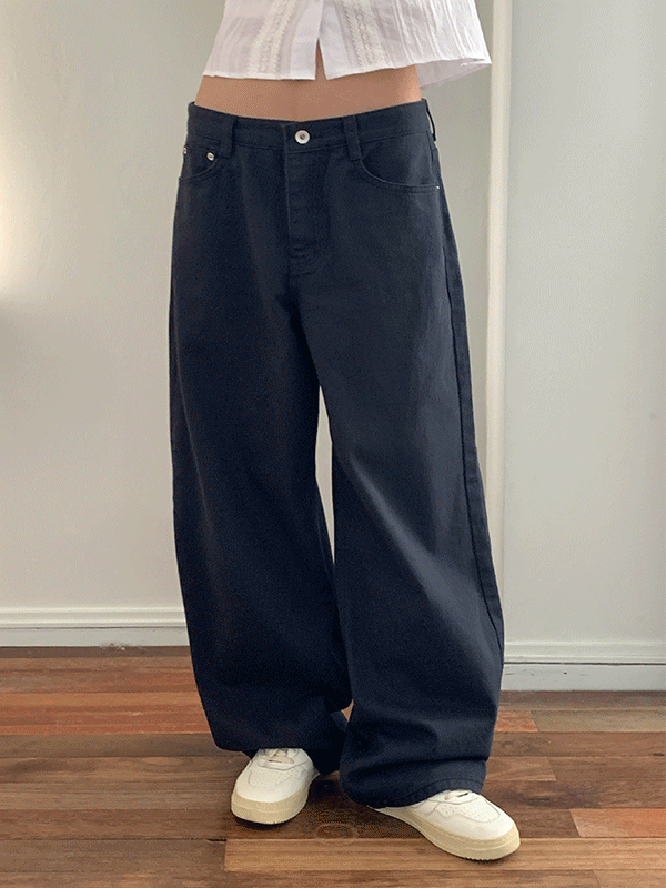 나이니 [인기!/일부옵션당일/퀄리티탄탄/국내제작/핏미침/사계절원단] 케비 코튼 와이드 팬츠