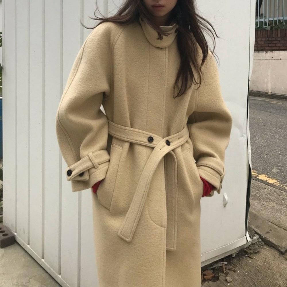 당일/ we are 위아 알파카 나그랑 울 코트 (2col)