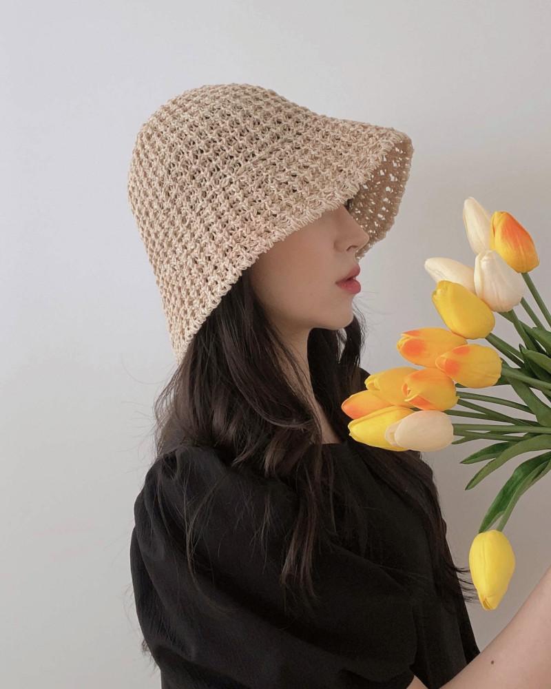 송송 데일리 지사 숏 벙거지 모자 버킷햇