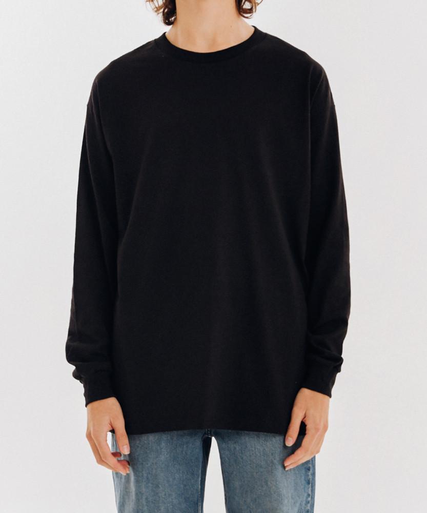 트리플에이 1304 S-XL 무지 긴팔티 18수 USA핏