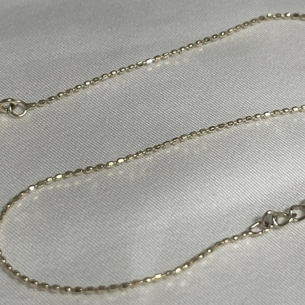 이쎄 14k 슬림 볼 체인 브레이슬릿 / 데일리 심플 레이어드 금 팔찌