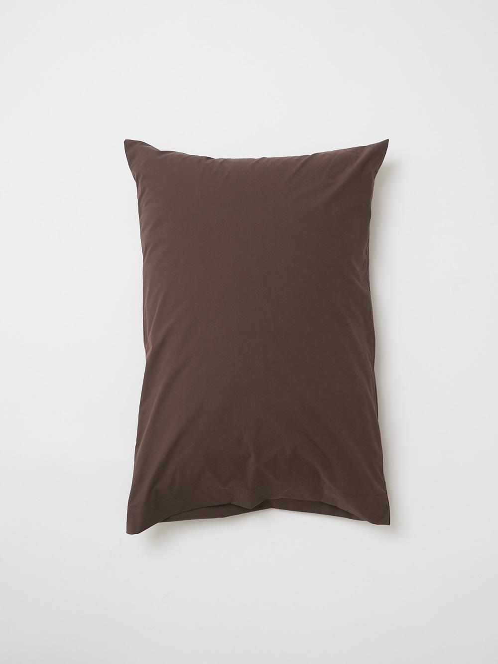 Everyday cotton pillowcase (Brown)