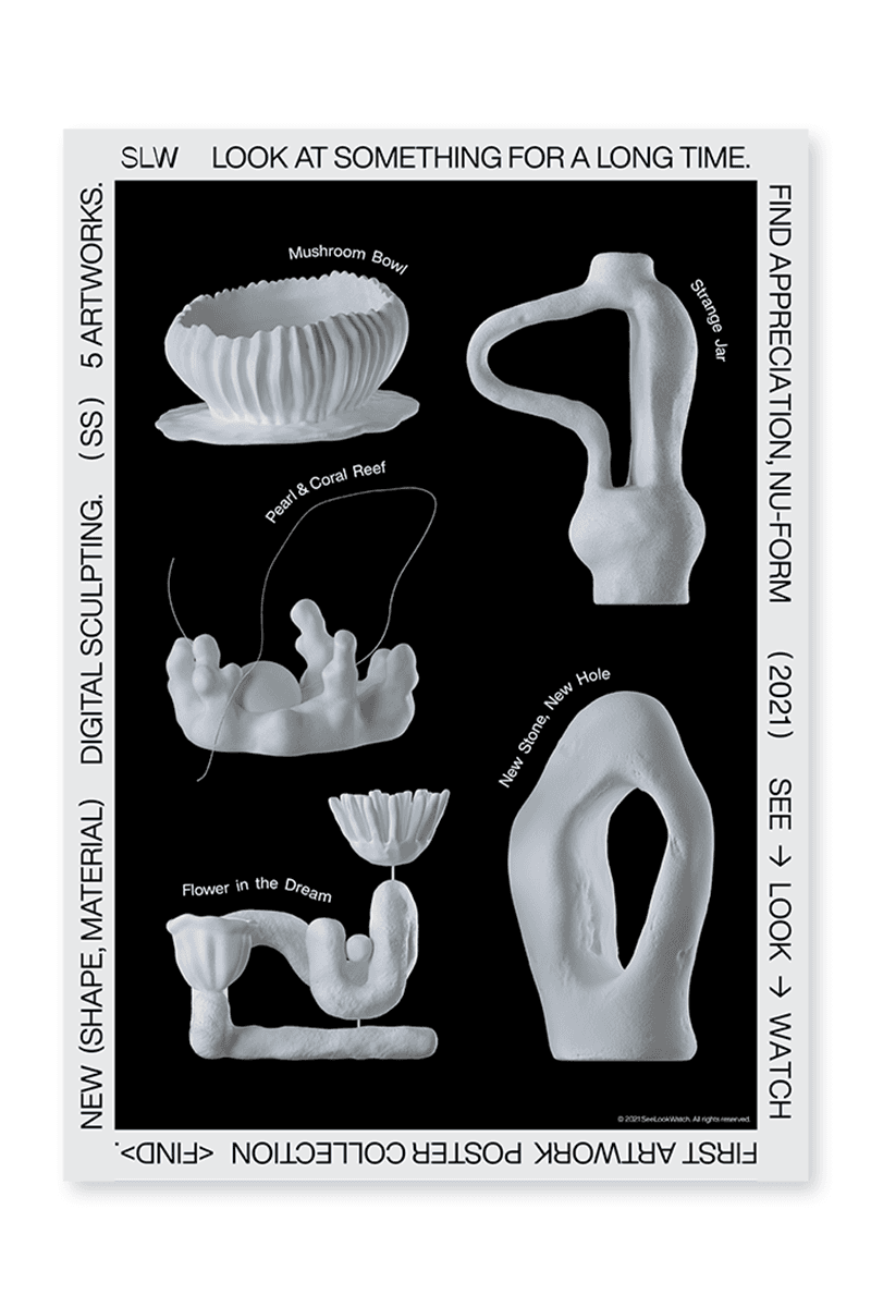 [A Group of Shapes] - A2 Poster