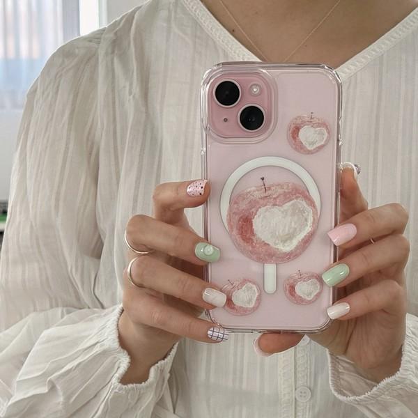 [맥세이프 폰케이스] APPLE APPLE MAC SAFE GEL-HARD CASE