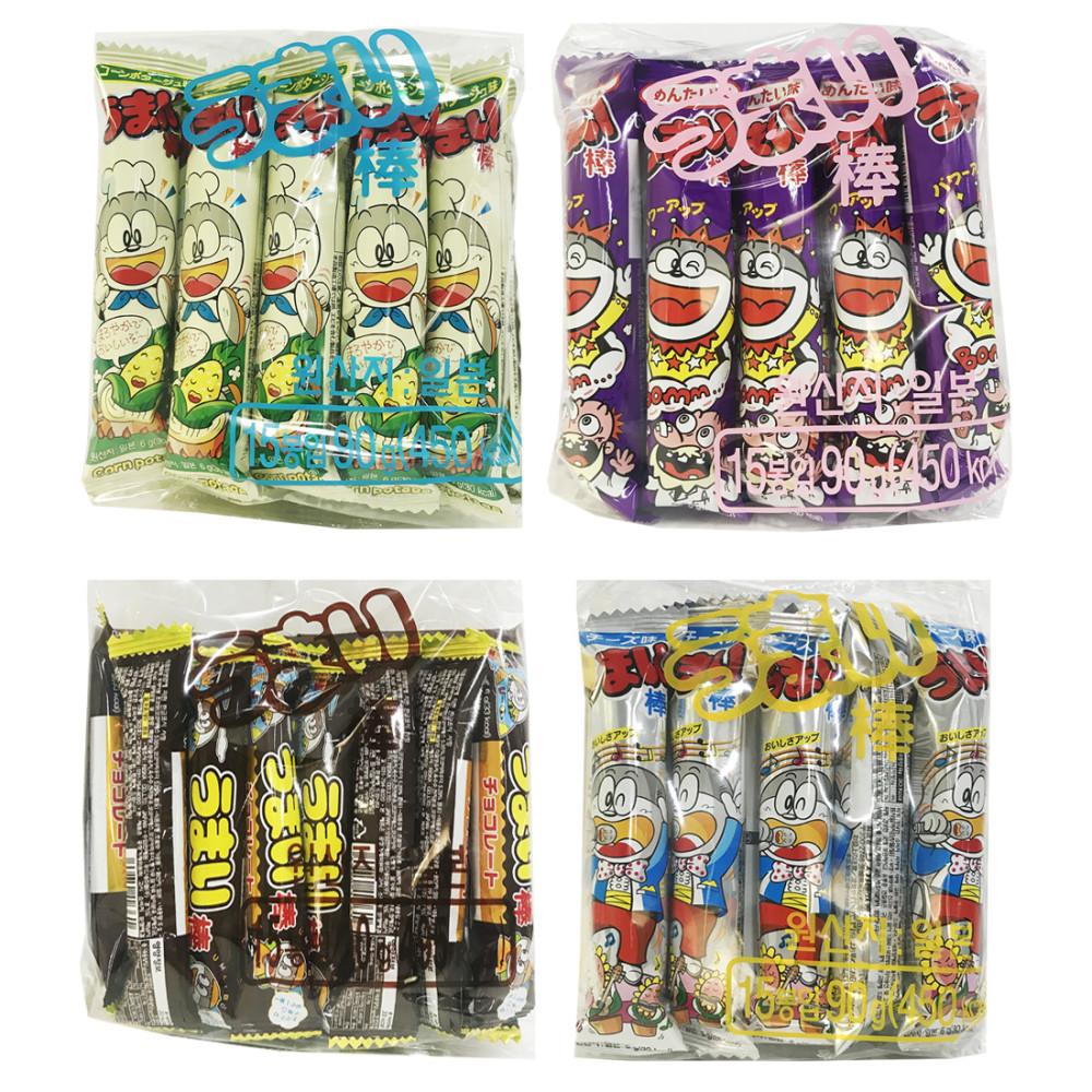 우마이봉 모음 / 매운맛 콘스프 치즈 초코 수입과자 와구와구