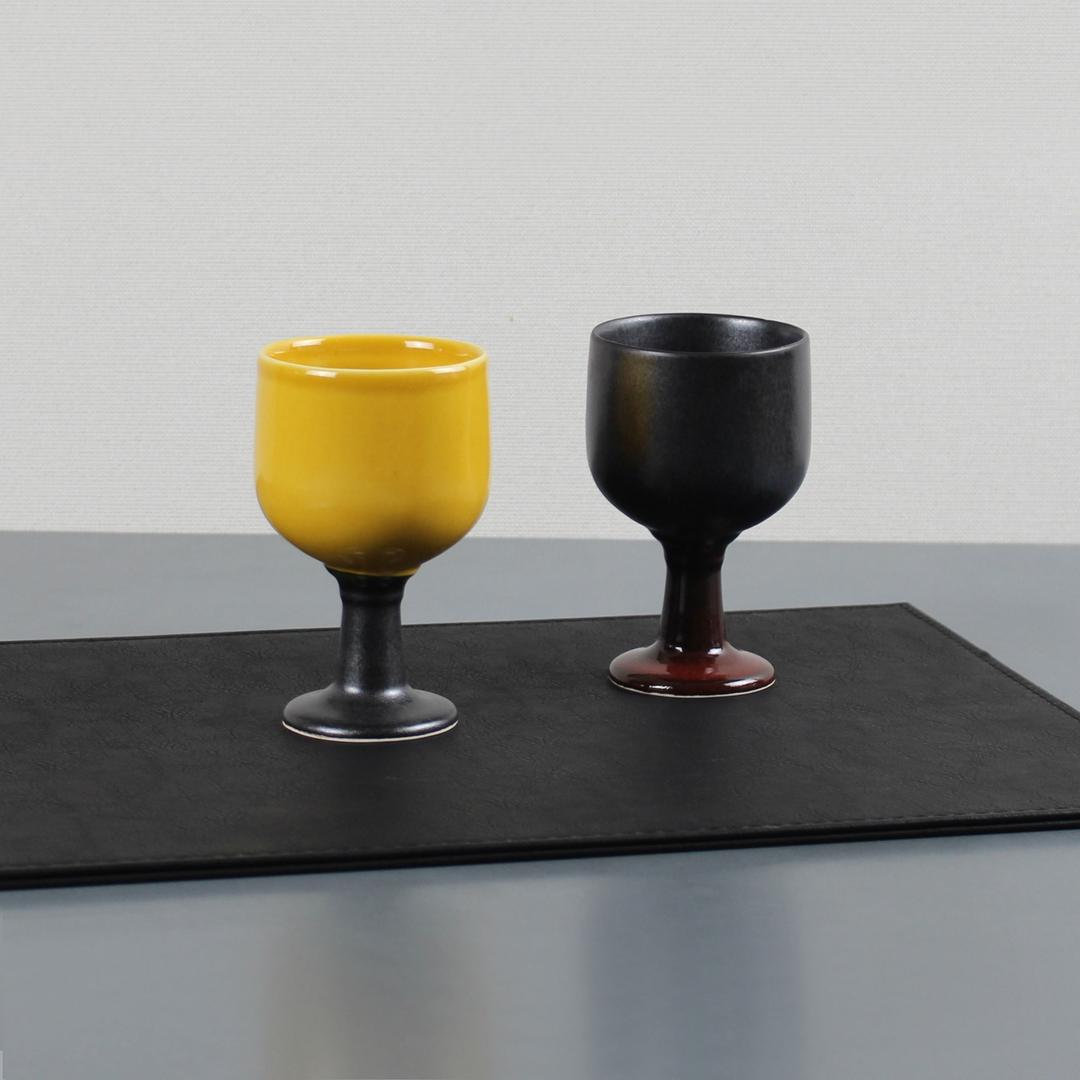 감성 고블렛잔(4color)