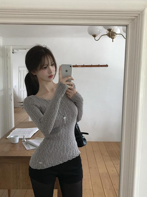 잔느 어반 골지 카고 반바지