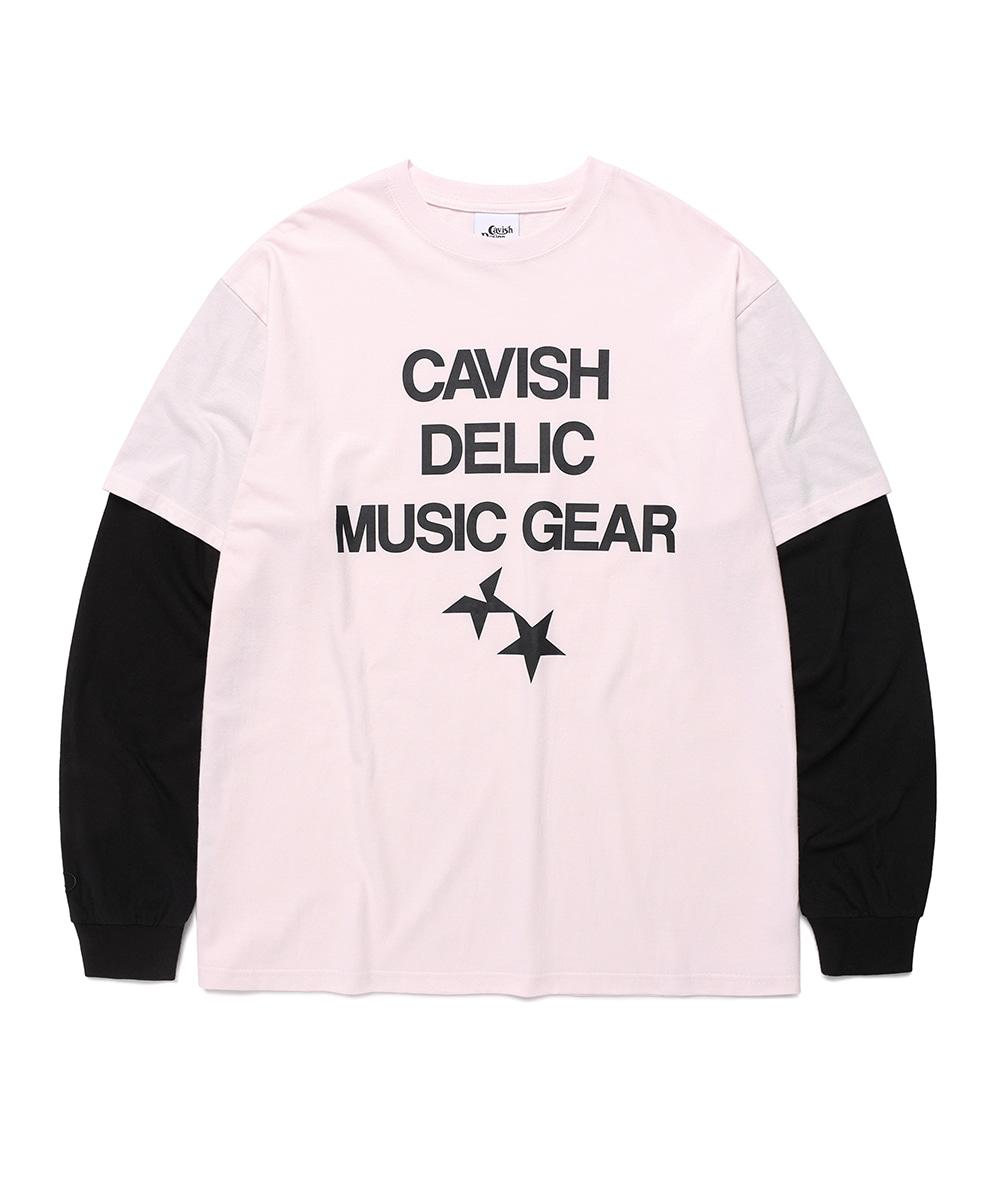DELIC LAYERED LS TEE[PINK]