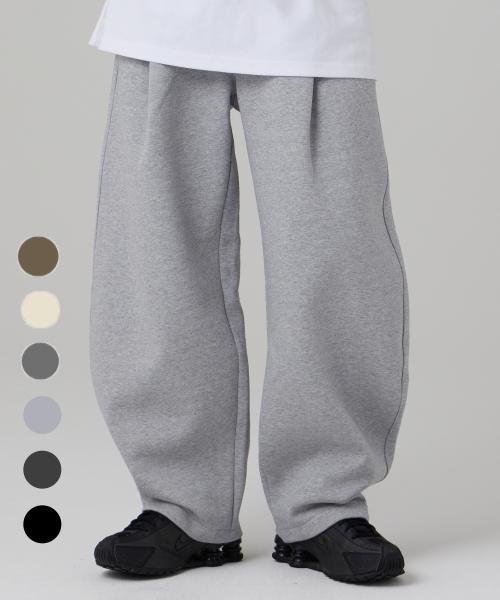 [2PACK] 세미 와이드 벌룬핏 스웻팬츠 6color