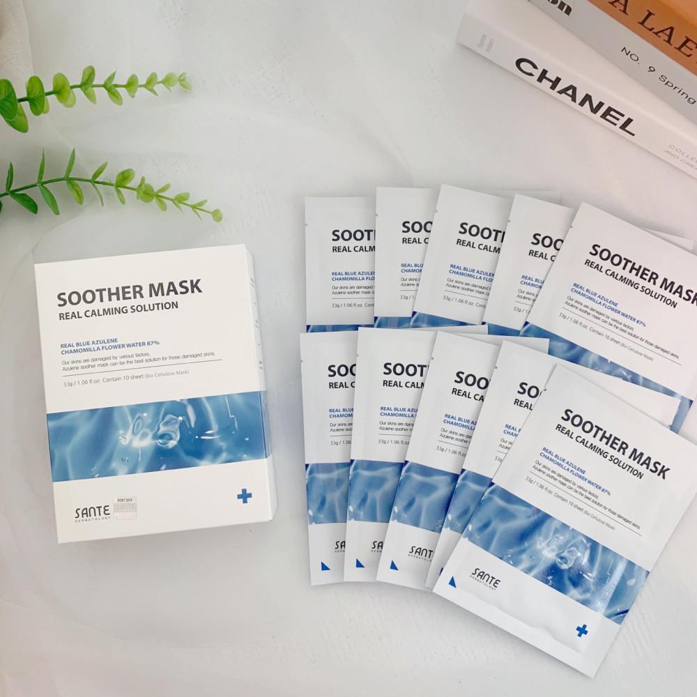 닥터 상떼 아줄렌 수더마스크 1box-10ea