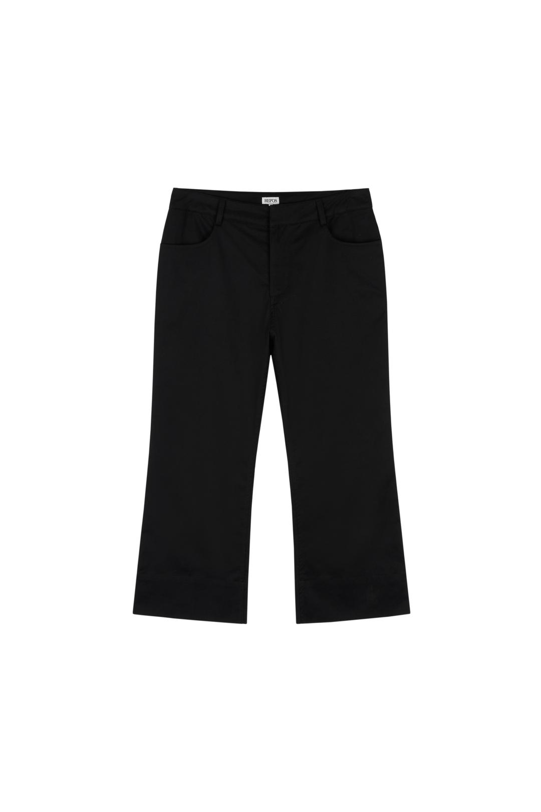 [M size 6/27 예약배송] COTTON CAPRI PANTS (BLACK)