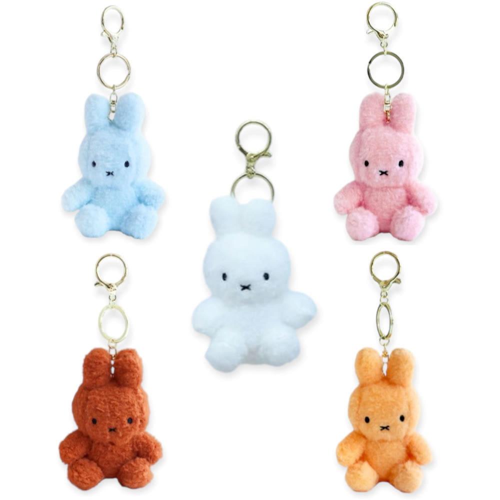 미피 인형키링 miffy 가방고리 백참 가방꾸미기 백꾸 크리미 키링 12cm 브라운
