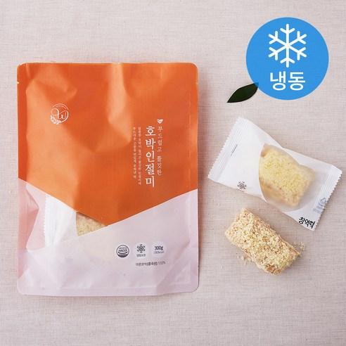 창억 부드럽고 쫄깃한 호박 인절미 (냉동), 300g, 1개 - 인절미/증편 | 쿠팡