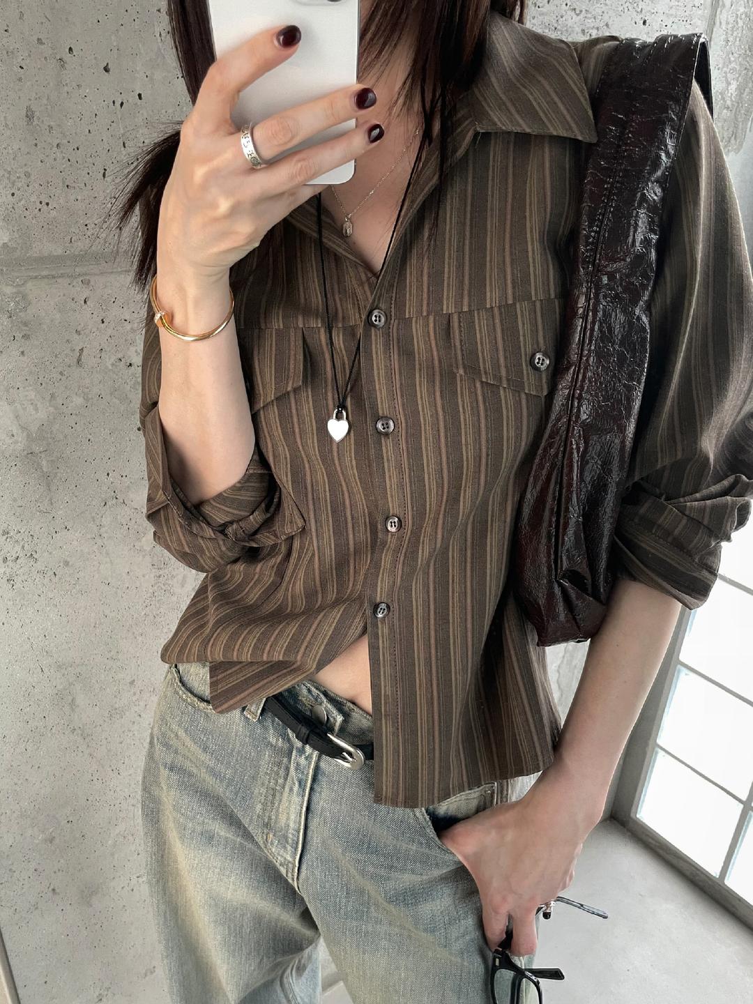 caper shirt(2 color)