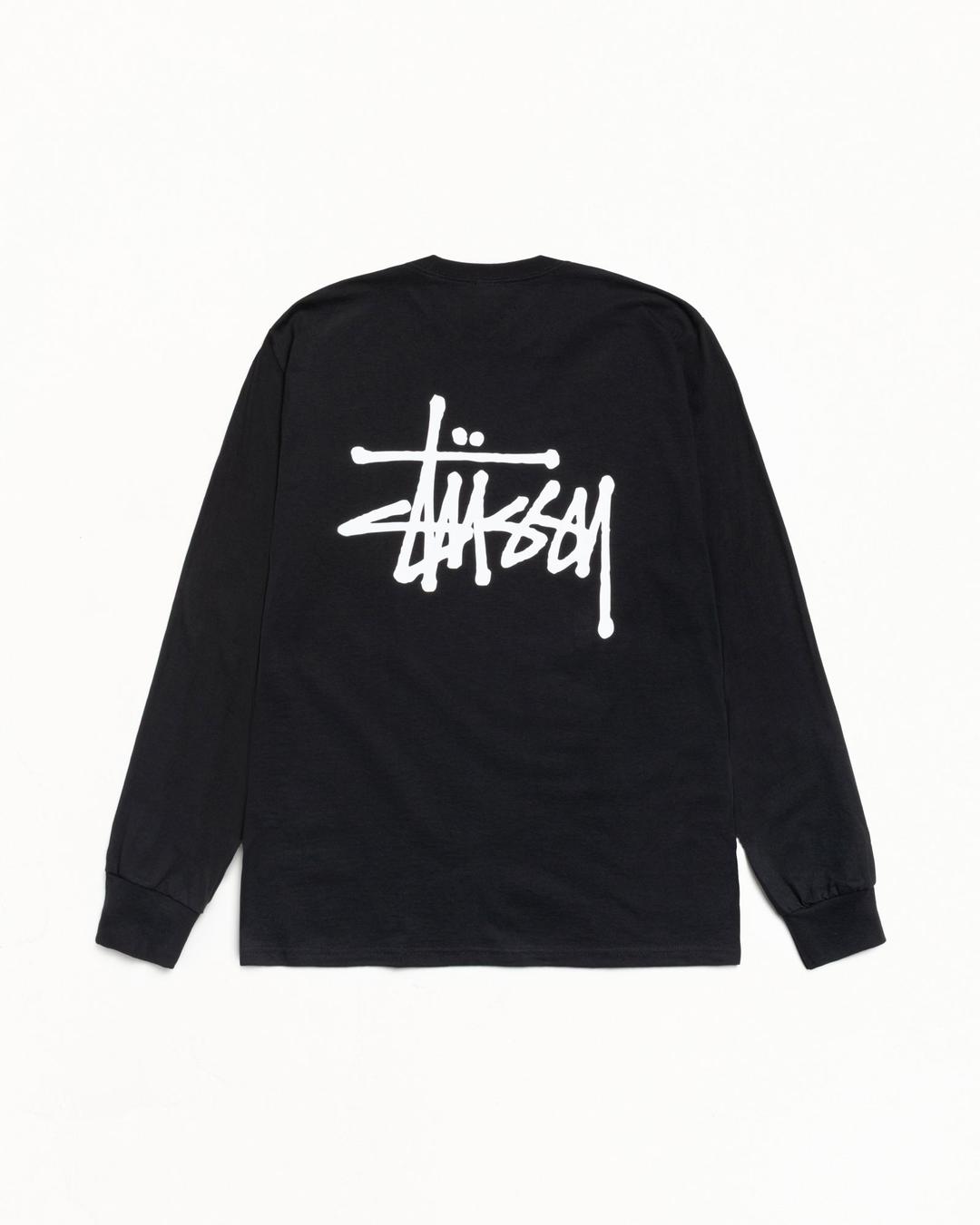 BASIC STÜSSY LS TEE - Black / S