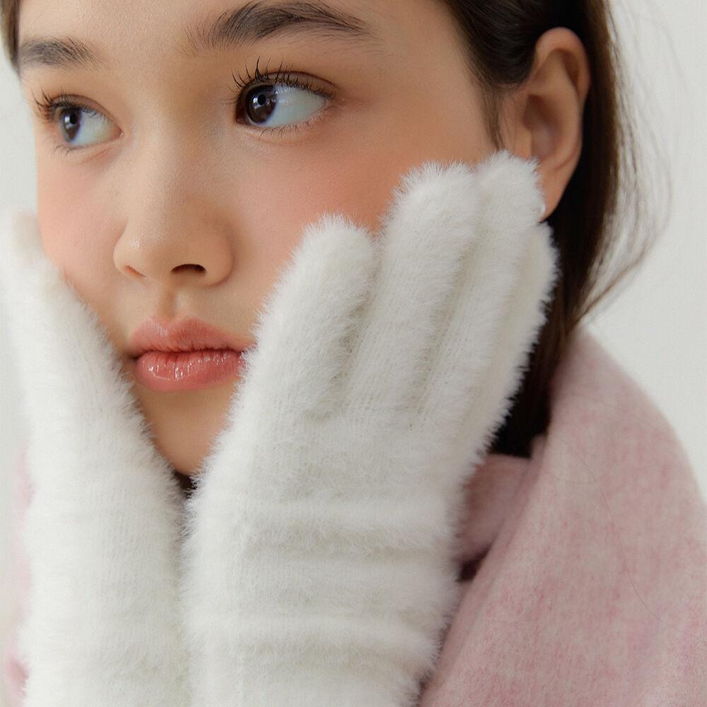 [29CM 단독컬러] (선물포장) micro fiber fluffy bubble gloves_COLORS