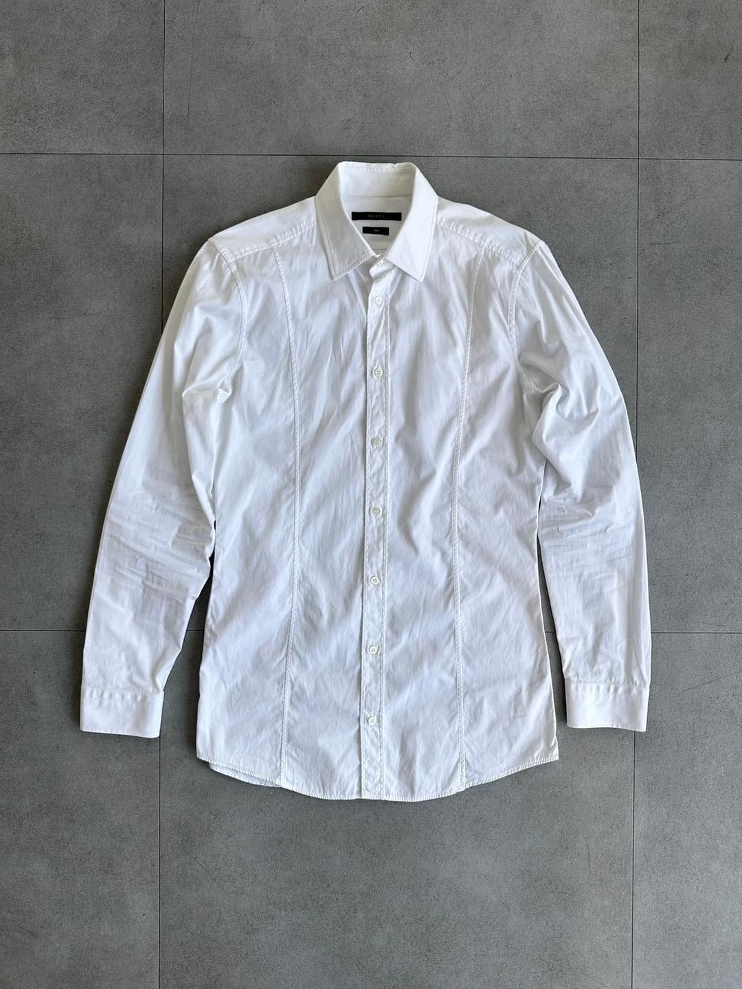 구찌 2012 슬림핏 화이트 드레스 셔츠 | 후루츠패밀리