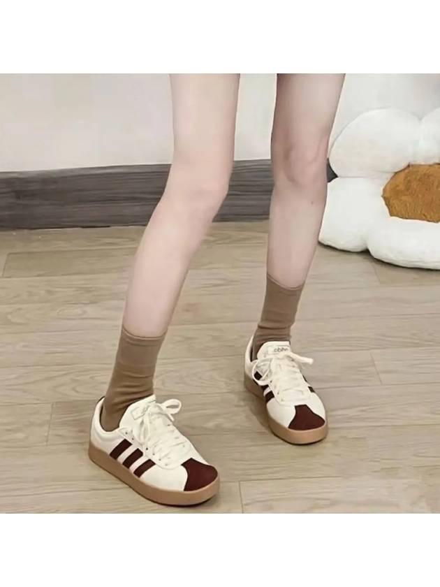 아디다스 네오 VL COURT 크림 가넷 ID6016   |   발란코드 [50990759]