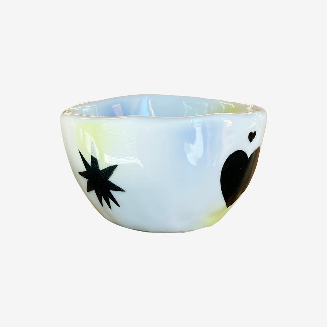 Shine Love Bowl (Neon Lime & Blue)