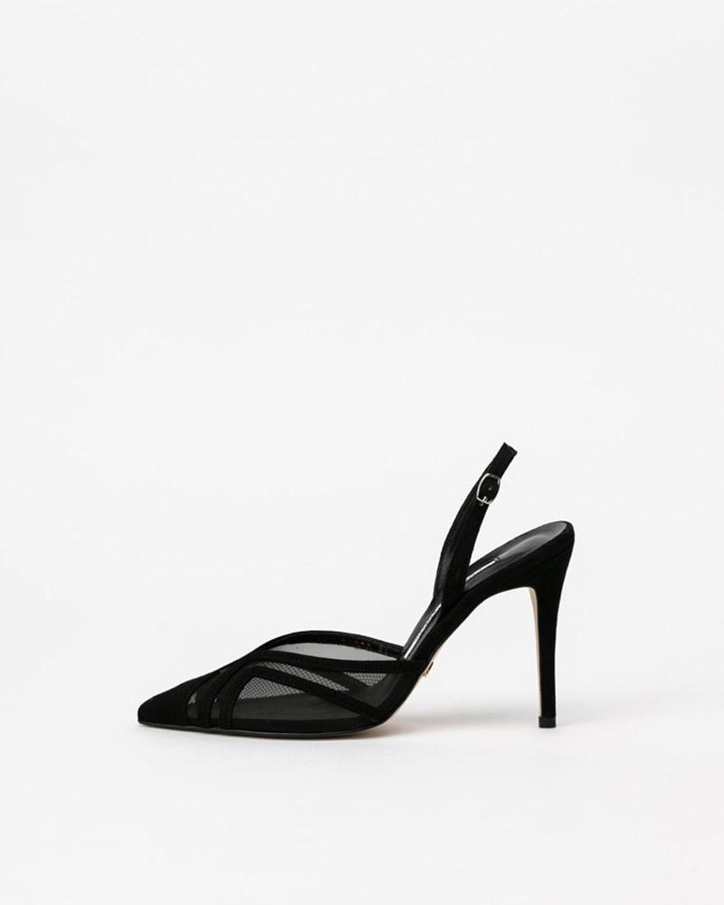 Estelle Mesh Slingbacks