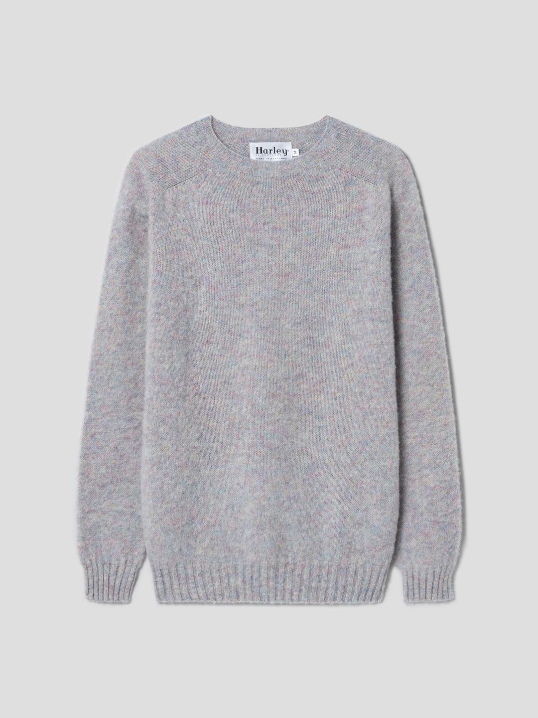 Crew Neck Sweater - Light Pink