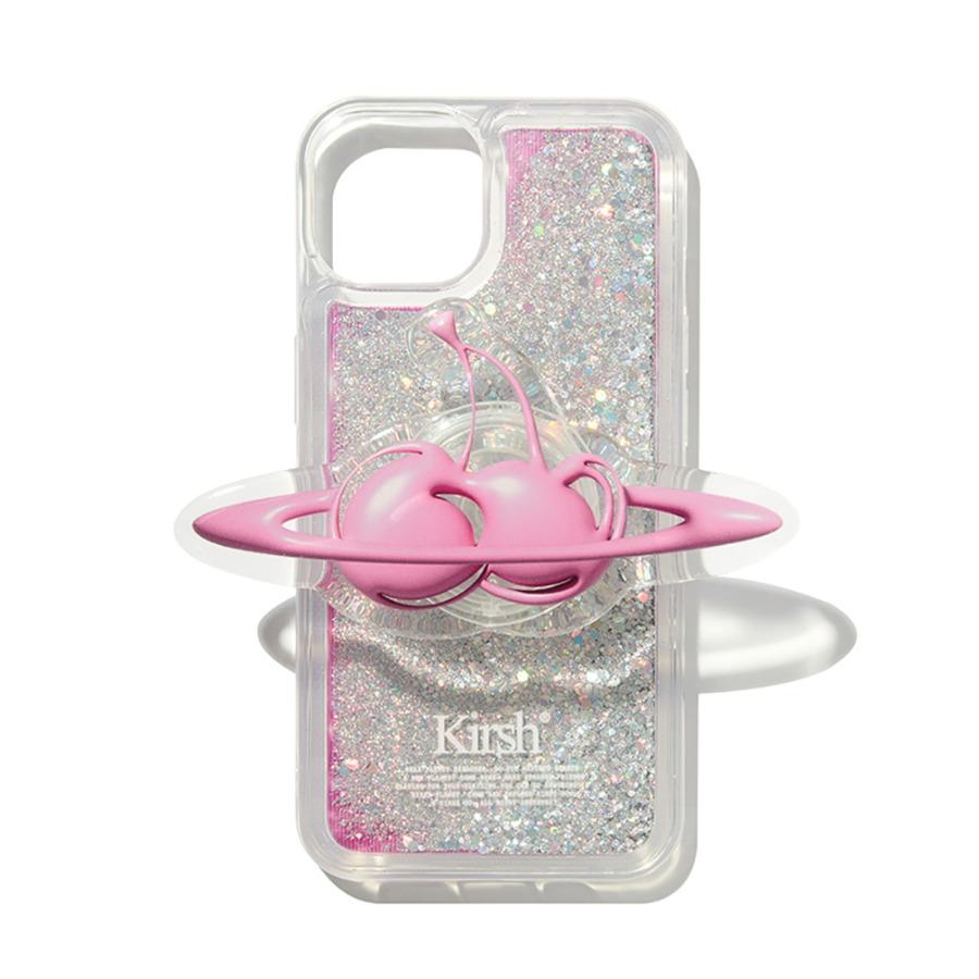 CHERRY PLANET PHONE CASE SET [PINK]