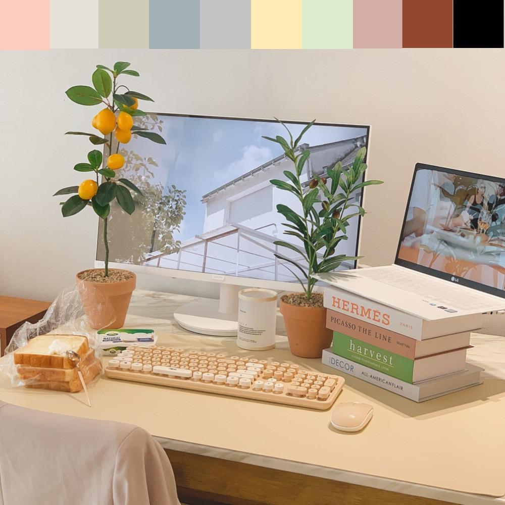 데스크매트 책상패드 대형 가죽 깔개 깔판 60x30