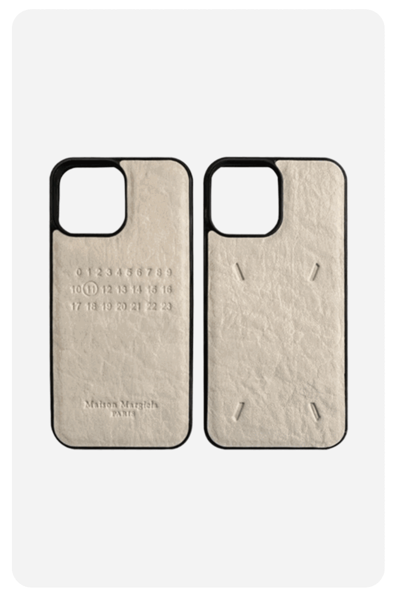 [1+1] 티너브 마르지엘라 가죽 음각 케이스