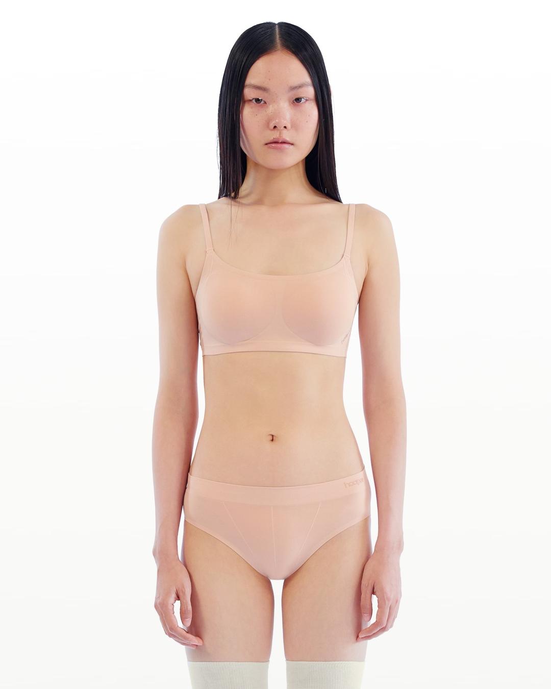 modal scoopneck seamless bra
