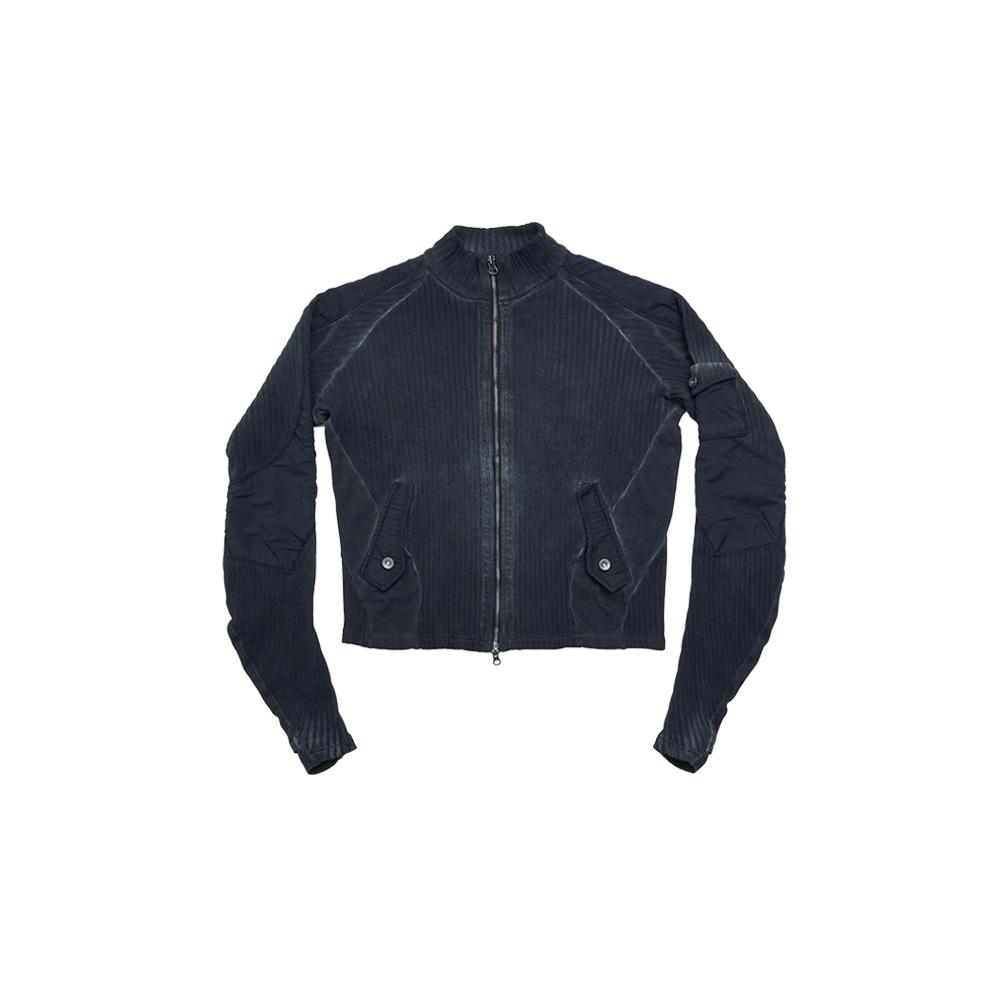 [AE SYNCTX : 에이시넥틱스] ZIP CARDIGAN BLACK