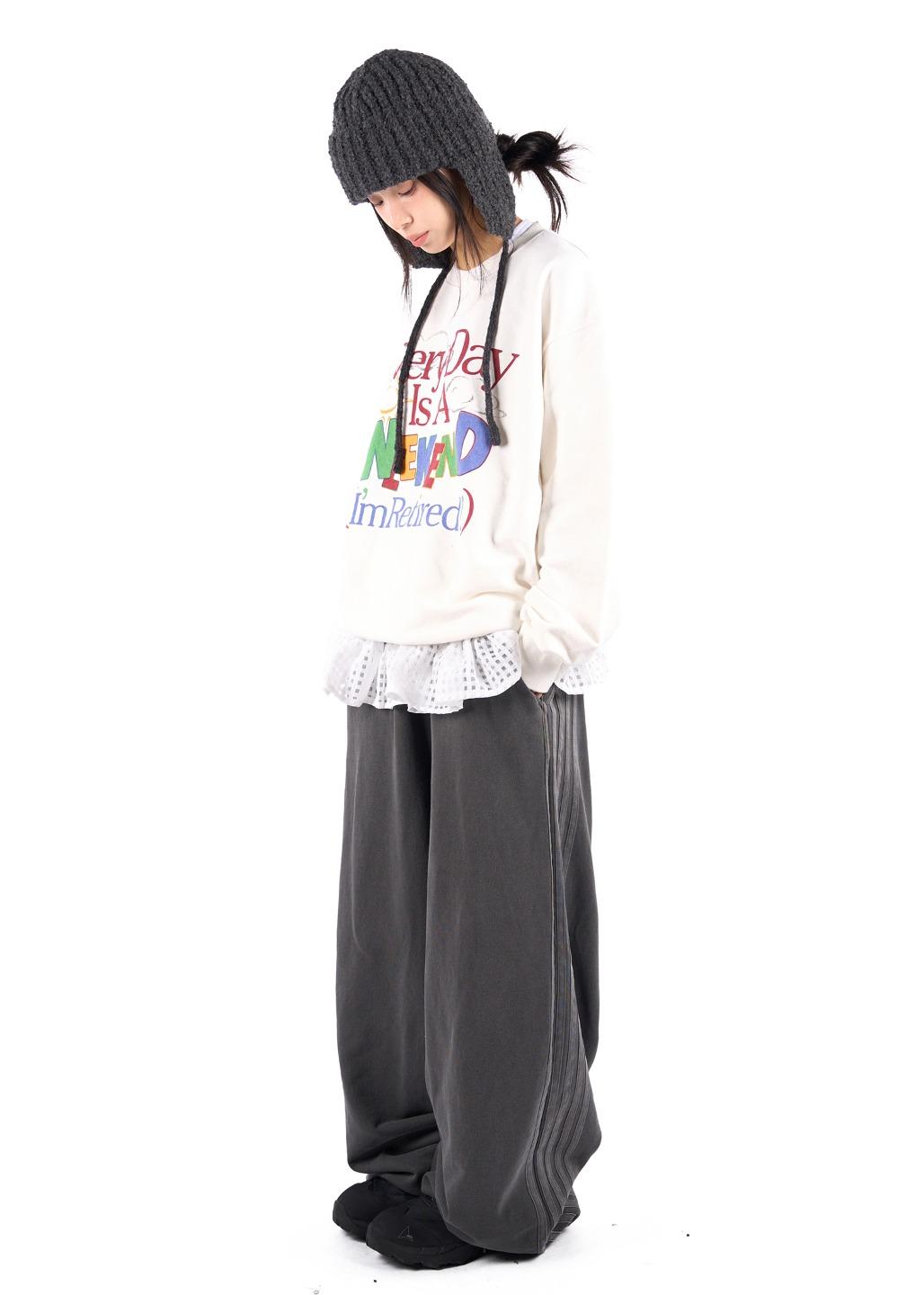 5TRACK PIGMENT SWEAT PANTS