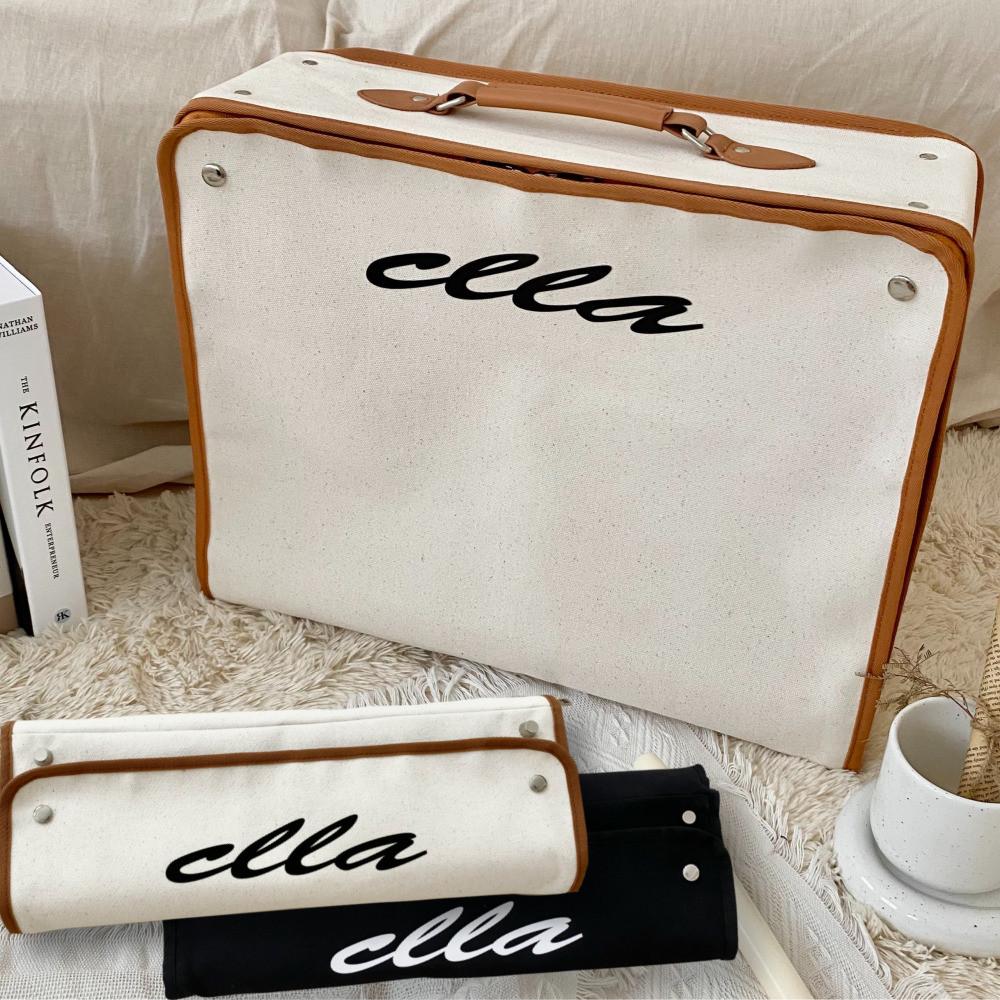 클라 여행가방 기내용 접이식 친환경 캐리백 캐리어 보조 트래블백 짐가방 데일리 보스턴백