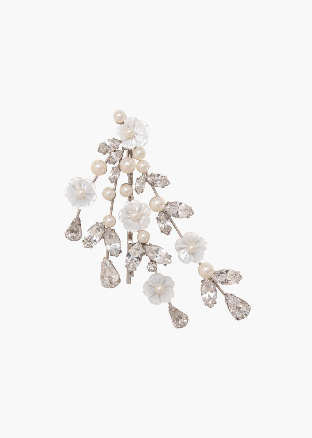 Darla Bobby Pin -- Crystal Pearl - Crystal Pearl