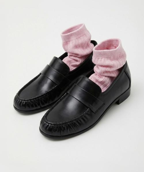 Marilyn 마릴린 스크런치 토 뉴 클래식 로퍼_2color 3cm