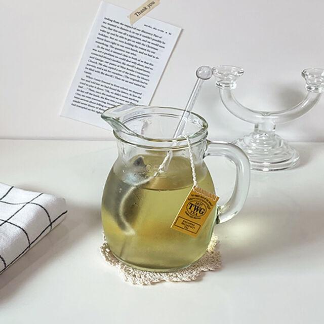 비스트로 워터 저그(0.5L) 손잡이 피쳐 물병 디켄더