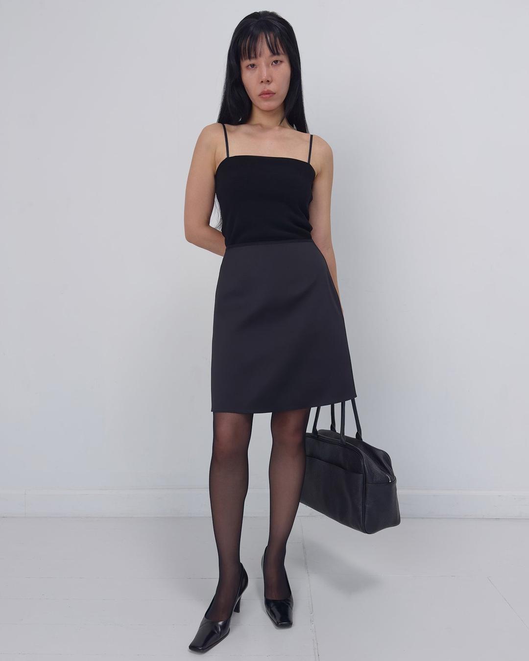 BIDAN SKIRT - BLACK / 1