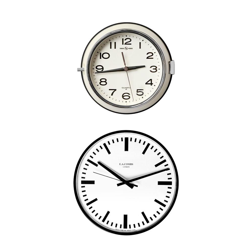일본 P.F.S. 벽시계 2type 시계 인테리어시계 장식소품