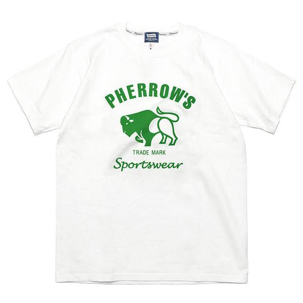PT2 Buffalo Logo S/S Tee [White]