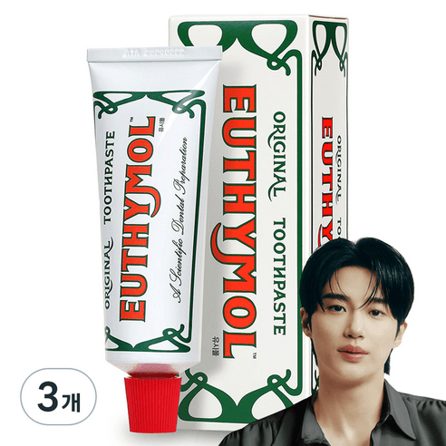 유시몰 티엠 오리지널 치약, 106g, 3개