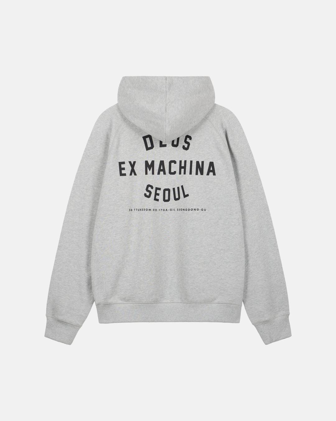 Seoul College Address Hoodie_M/Grey