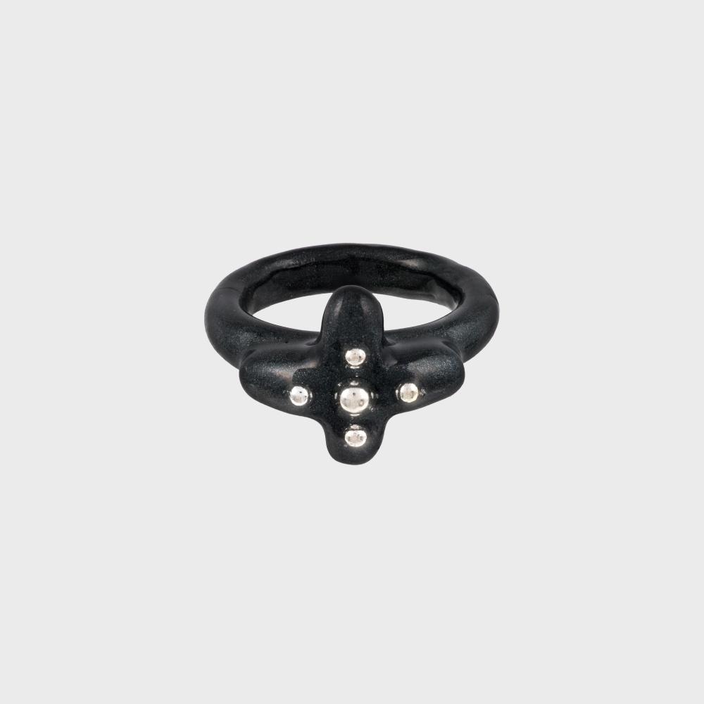 ball chip ring-black